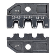 KNIPEX 97 49 05 Krimpprofiel voor niet-geïsoleerde, open connectoren 4,8 + 6,3 mm
