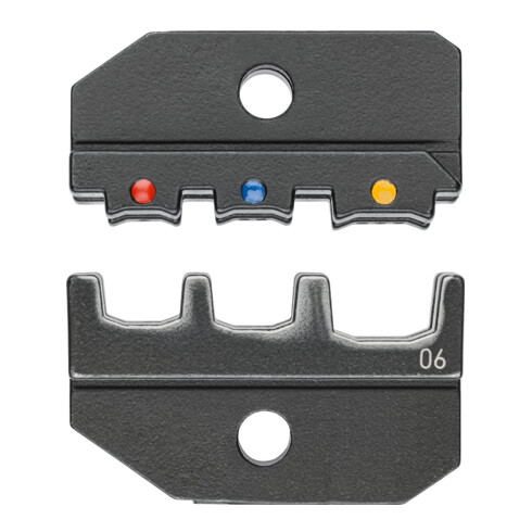 KNIPEX 97 49 06 Crimpeinsatz für isolierte Kabelschuhe + Steckverbinder 