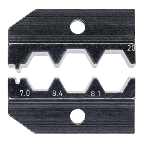 KNIPEX 97 49 20 Crimpeinsatz für F-Stecker für TV- und Satellitenanschluss