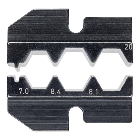 KNIPEX 97 49 20 Krimpprofiel voor F-stekker voor TV- en satellietaansluiting