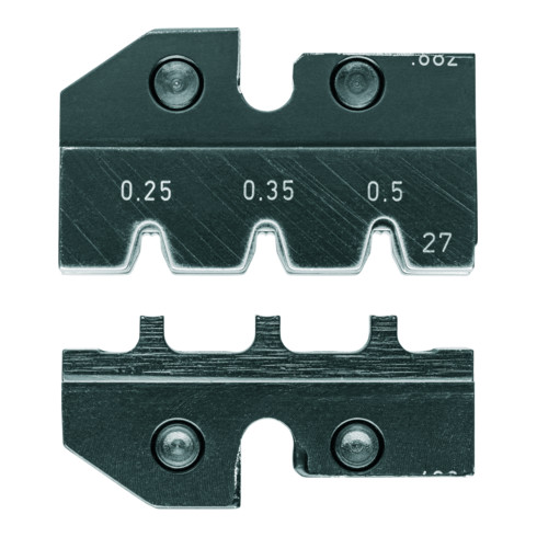 KNIPEX 97 49 27 Crimpeinsatz für MQS-Stecker ohne Einzeladerabdichtung (Seal) 80 mm