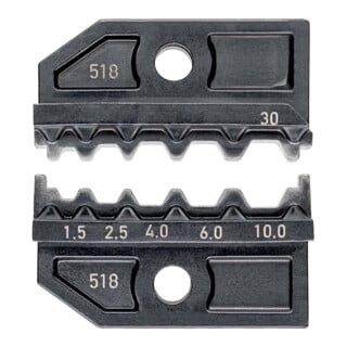 KNIPEX 97 49 30 Crimpeinsatz für unisolierte Stoßverbinder 
