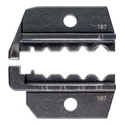 KNIPEX 97 49 61 Crimpeinsatz für gedrehte Kontakte (Harting) 