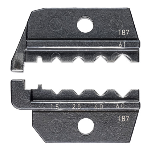 KNIPEX 97 49 61 Krimpprofiel voor gedraaide contacten (Harting)