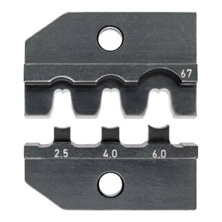 KNIPEX 97 49 67 Crimpeinsatz für Solar-Steckverbinder SunCon (Hirschmann) 