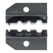 KNIPEX 97 49 82 Crimpeinsatz für Telegärtner-Stecker für Lichtwellenleiter