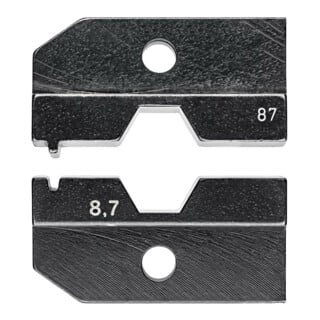 KNIPEX 97 49 87 Crimpeinsatz für FSMA-, ST- und MIC-Stecker für Lichtwellenleiter 