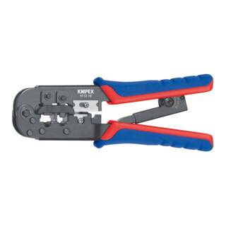 KNIPEX 97 51 10 Krimptang voor Western-stekkers gebruineerd 190 mm