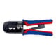 KNIPEX 97 51 10 Krimptang voor Western-stekkers gebruineerd 190 mm-1