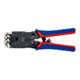 KNIPEX 97 51 12 Crimpzange für Westernstecker mit Mehrkomponenten-Hüllen brüniert 200 mm-1