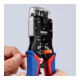 KNIPEX 97 51 12 Crimpzange für Westernstecker mit Mehrkomponenten-Hüllen brüniert 200 mm-5