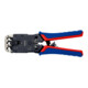 KNIPEX 97 51 12 Krimptang voor Western-stekkers gebruineerd 200 mm
