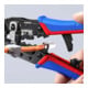 KNIPEX 97 51 13 SB Crimpzange für RJ45-Westernstecker mit Mehrkomponenten-Hüllen brüniert 190 mm