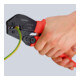KNIPEX 97 52 19 Crimpzange auch für Zweihandbedienung mit rutschhemmenden Kunststoff-Hüllen brüniert 250 mm-4