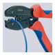 KNIPEX 97 52 36 PreciForce® Crimpzange mit Mehrkomponenten-Hüllen brüniert 220 mm