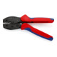 KNIPEX 97 52 37 PreciForce® Crimpzange mit Mehrkomponenten-Hüllen brüniert 220 mm