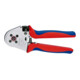 KNIPEX 97 52 65 A Vierdornpresszange für gedrehte Kontakte mit Mehrkomponenten-Hüllen verchromt 230 mm-1