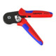 KNIPEX 97 53 14 Selbsteinstellende Crimpzange für Aderendhülsen mit Seiteneinführung mit Mehrkomponenten-Hüllen brüniert 180 mm