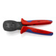 KNIPEX 97 54 27 Crimpzange für Miniaturstecker Parallelcrimp für MQS-Stecker ohne Einzeladerabdichtung (Seal) brüniert 190 mm-1