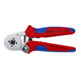 KNIPEX 97 55 04 SB Selbsteinstellende Crimpzange für Aderendhülsen mit Seiteneinführung mit Mehrkomponenten-Hüllen verchromt 180 mm-1