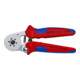 KNIPEX 97 55 14 Zelfinstellende krimptang voor adereindhulzen met zij-ingang met meer-component-hulzen verchroomd 180 mm-1