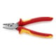 KNIPEX 97 78 180 SB Crimpzange für Aderendhülsen isoliert mit Mehrkomponenten-Hüllen, VDE-geprüft 180 mm-3