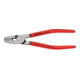 KNIPEX 97 81 180 Crimpzange für Aderendhülsen mit Fronteinführung mit Kunststoff überzogen 180 mm