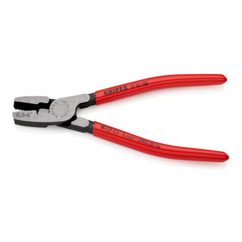 KNIPEX 97 81 180 Krimptang voor adereindhulzen met vooringang 180 mm