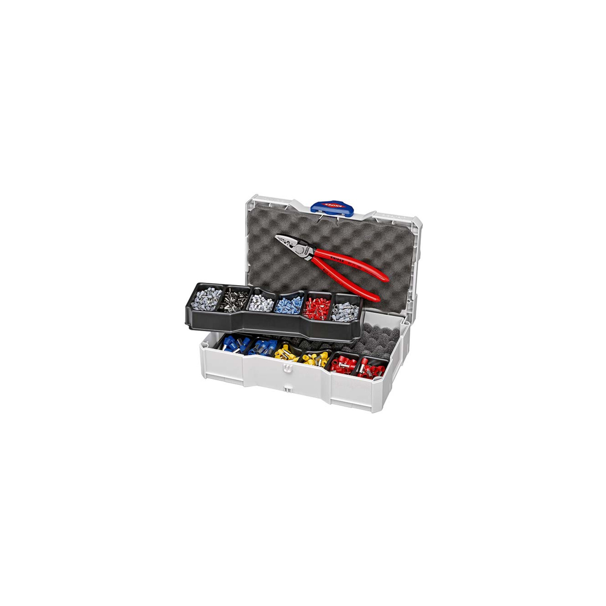 KNIPEX 97 90 06 Crimp-Sortiment für Aderendhülsen 265 mm