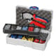 KNIPEX 97 90 13 Crimp-Sortiment für Aderendhülsen mit Kunststoffkragen 1 x 97 90 00, 1 x 97 53 18, 9 x Aderendhülsen Sets 265 mm
