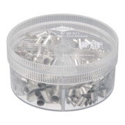 KNIPEX 97 99 911 Sortimentsboxen mit 350 unisolierten Aderendhülsen 4-teilig 