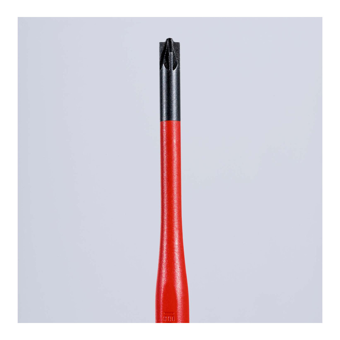 KNIPEX 98 25 01 SLS Schraubendreher (Slim) PlusMinus Pozidriv® isolierender Mehrkomponenten-Griff, VDE-geprüft brüniert 187 mm