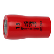KNIPEX 98 37 15 Dopsleutel inzetstuk voor zeskantschroeven met binnenvierkant 3/8" 47 mm-1