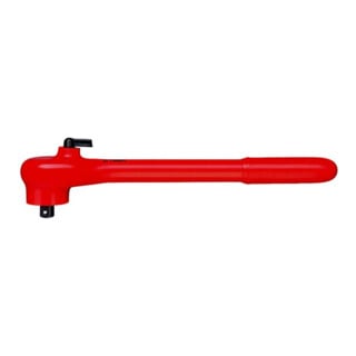 KNIPEX 98 41 Umschaltknarre mit Außenvierkant 1/2" 265 mm