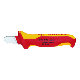 KNIPEX Ontmantelingsmes met beschermkap 2K-mouwen VDE-gekeurd 1000V-isol.