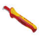 KNIPEX 98 55 Abmantelungsmesser mit Gleitschuh VDE 180 mm-2