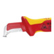 KNIPEX 98 55 Abmantelungsmesser mit Gleitschuh VDE 180 mm-4
