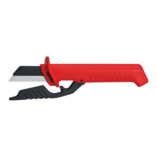 KNIPEX 98 56 Kabelmes met vervangbaar lemmet VDE 190 mm