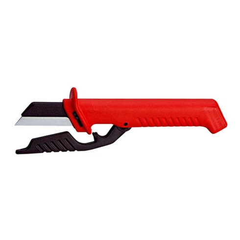 KNIPEX 98 56 Kabelmes met vervangbaar lemmet VDE 190 mm