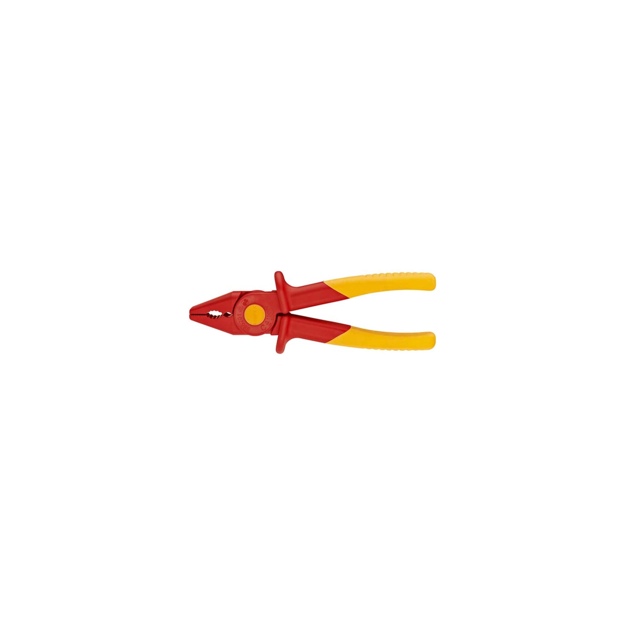KNIPEX 98 62 01 Greifzange aus Kunststoff isolierend mit Weichkunststoff-Zone für sicheren Halt Kunststoff 180 mm