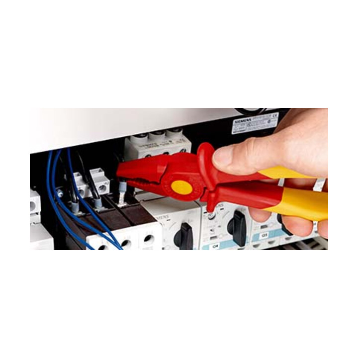 KNIPEX 98 62 01 Grijptang uit kunststof, isolerend VDE 180 mm