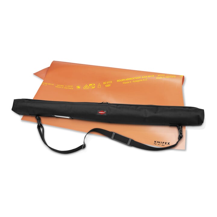 KNIPEX 98 67 01 LE Schutztasche für elektrisch isolierendes Tuch oder Matte  1060 mm