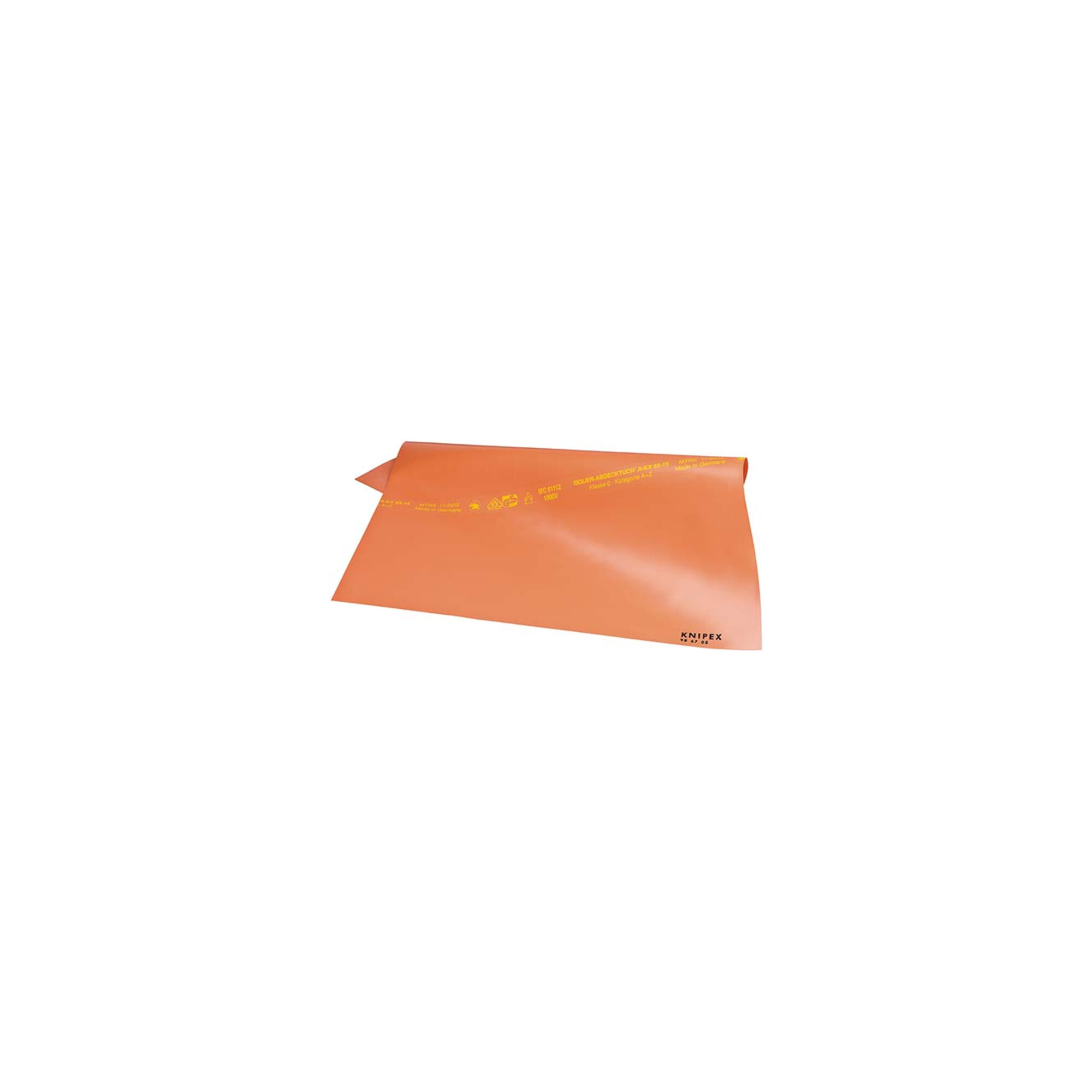 KNIPEX 98 67 05 Abdecktuch aus Gummi 500 mm