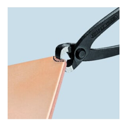 KNIPEX 99 00 220 EAN Monierzange (Rabitz- oder Flechterzange) schwarz atramentiert 220 mm