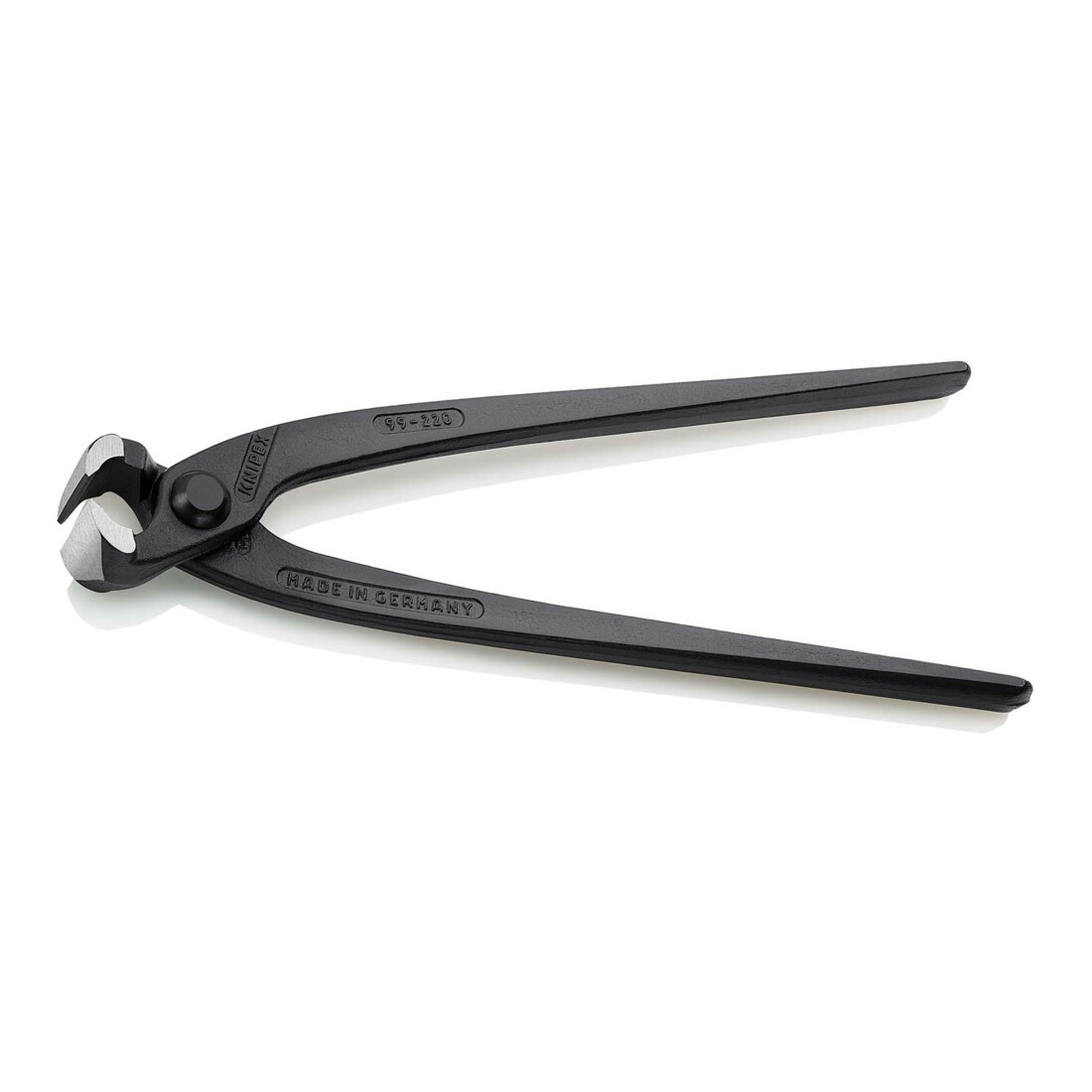 Knipex Monierzange (Rabitz- oder Flechterzange) schwarz atramentiert poliert