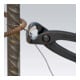KNIPEX 99 00 220 Monierzange (Rabitz- oder Flechterzange) schwarz atramentiert 220 mm
