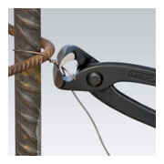 Knipex Monierzange (Rabitz- oder Flechterzange) schwarz atramentiert poliert-5