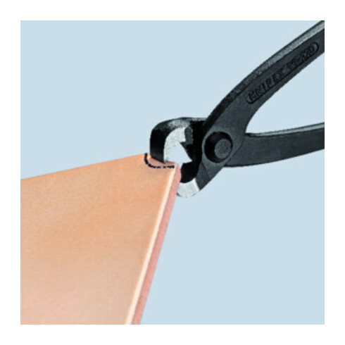 KNIPEX 99 00 250 EAN Monierzange (Rabitz- oder Flechterzange) schwarz atramentiert 250 mm