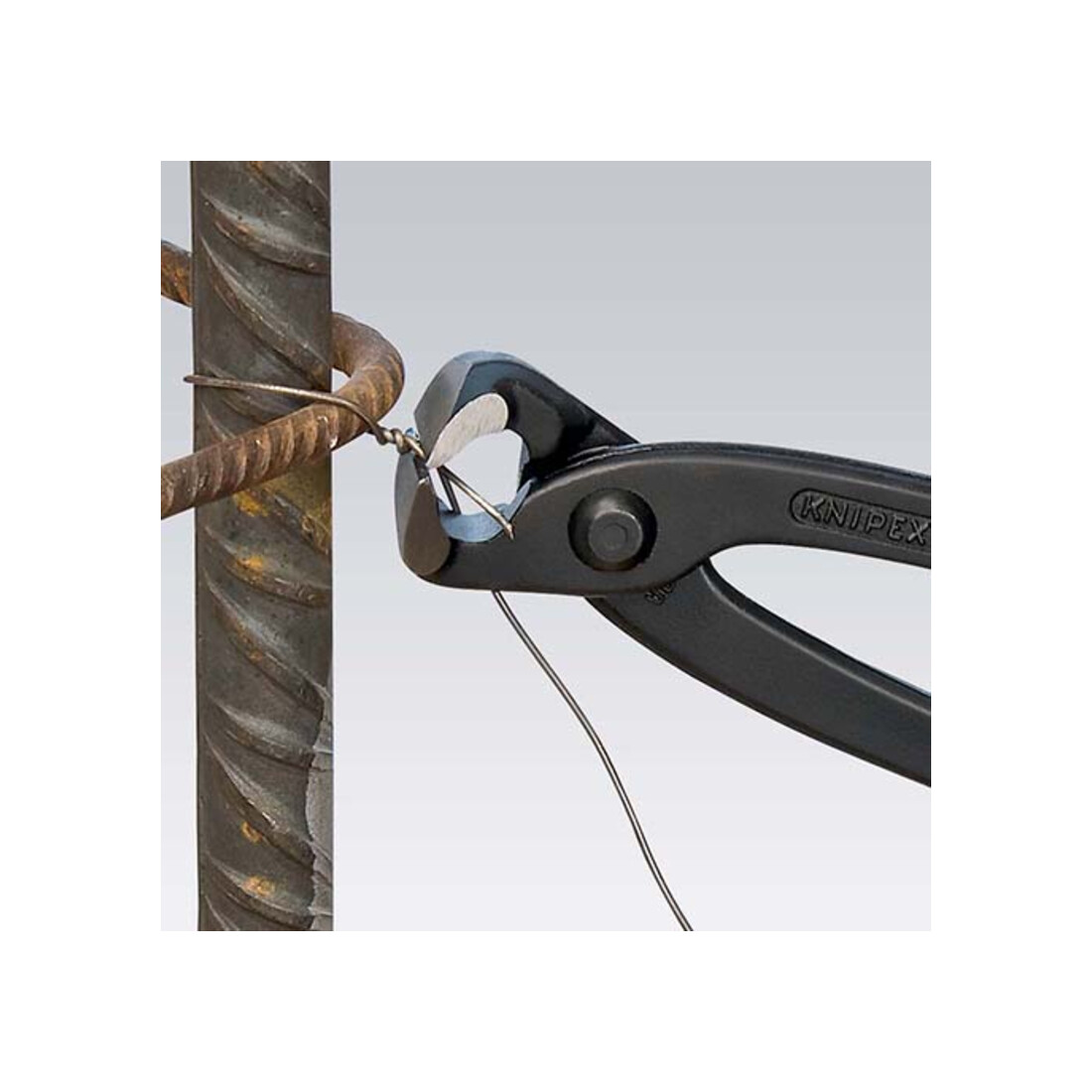 Knipex Monierzange (Rabitz- oder Flechterzange) schwarz atramentiert poliert