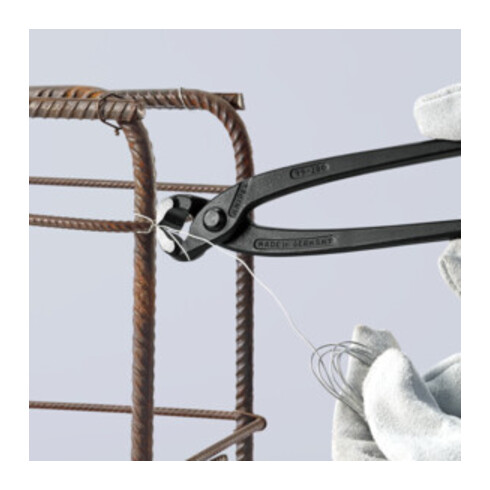 KNIPEX 99 00 280 EAN Monierzange (Rabitz- oder Flechterzange) schwarz atramentiert 280 mm